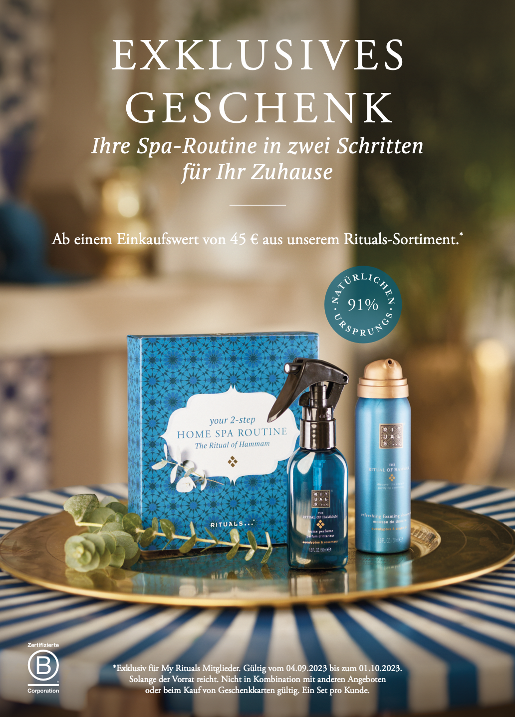 GESCHENK – THE RITUAL OF HAMMAM DUSCHSCHAUM UND RAUMSPRAY - Forum  Gummersbach