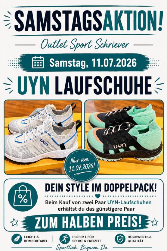 Samstagsaktion bei Outlet Sport Schriever